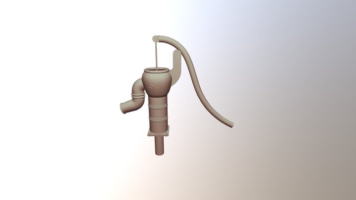 Well Pump 3D Model