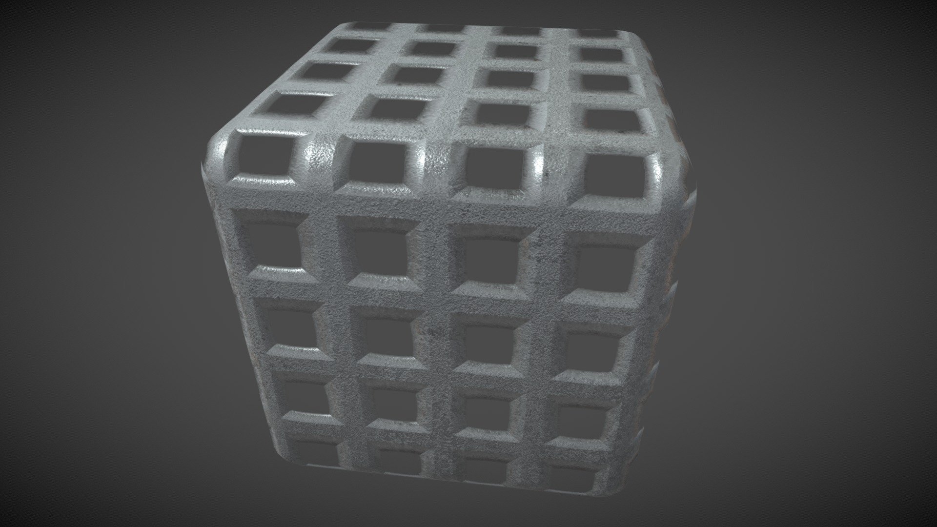 Metal floor texture
