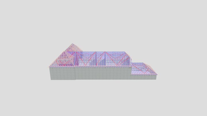 F02093LF- Flat Block 3D Model
