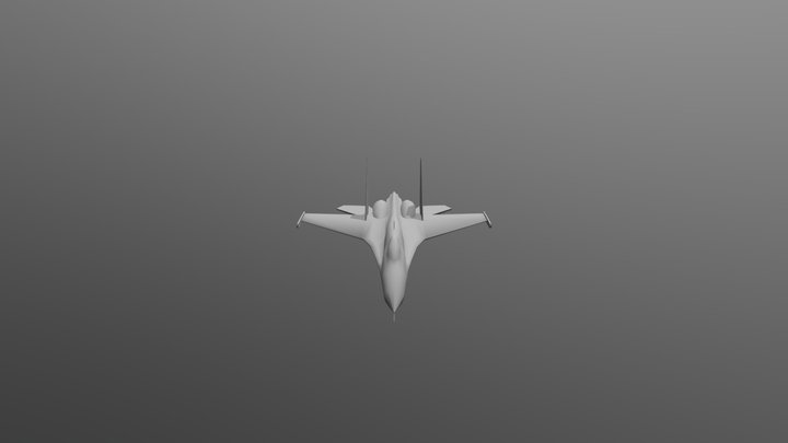 Su-27 3D Model