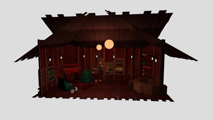Housse diorama 3D Model
