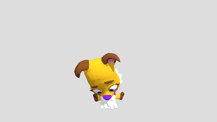 Jessie the fox (updated texture) 3D Model