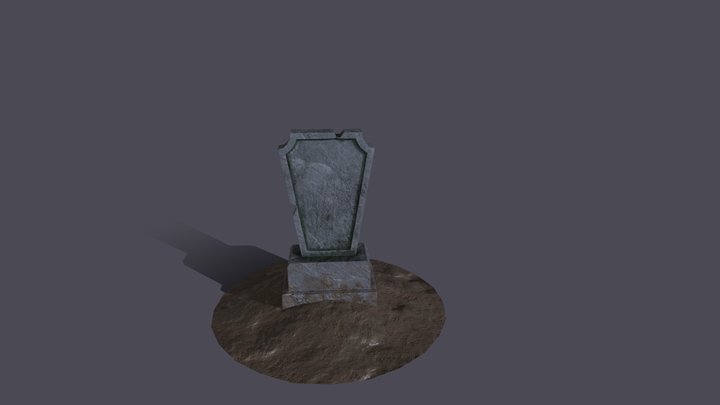 Tombstone 3D Model