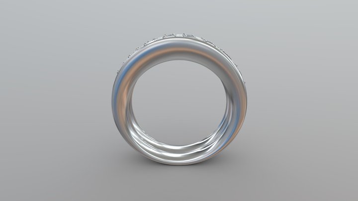 JVJEWEL-Espigas Field Ring 3D Model