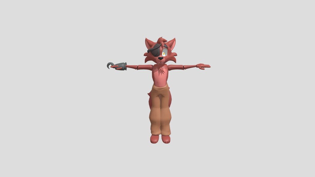 Tony Crynight Foxy rigged