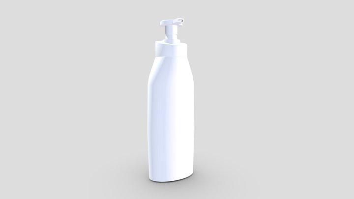 Shampoo Bottle 3D Model