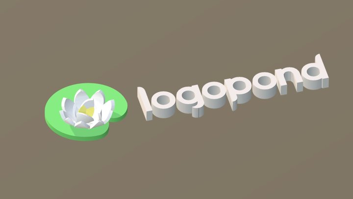 Logopond 3d 3D Model