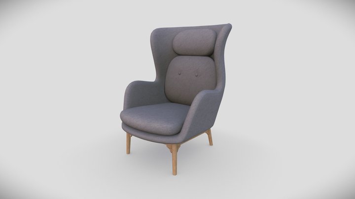 An another armchair 3D Model
