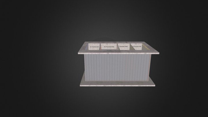 Shaft / Riser 3D model 3D Model