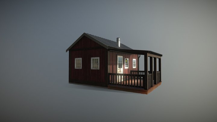 Mountain House 3D Model
