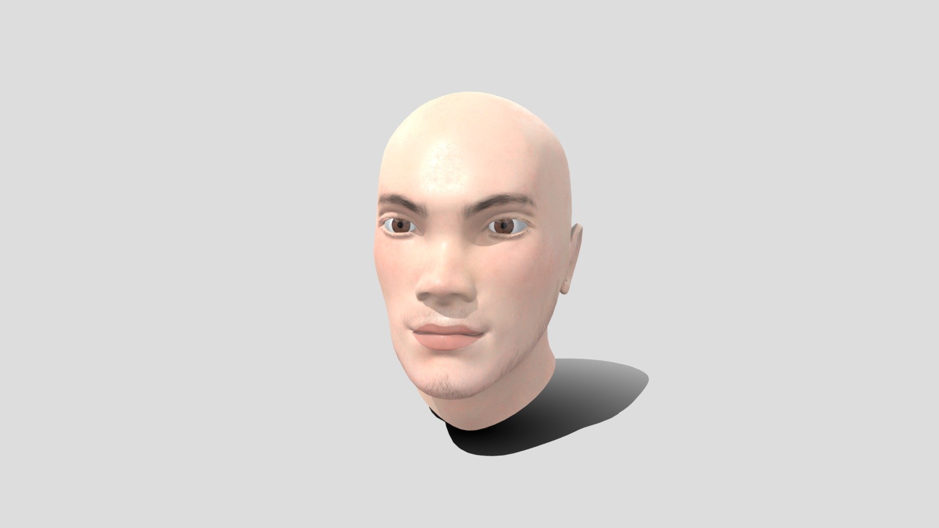 Head Bust of my RoomMate Download Free 3D model by Tyriese MIller