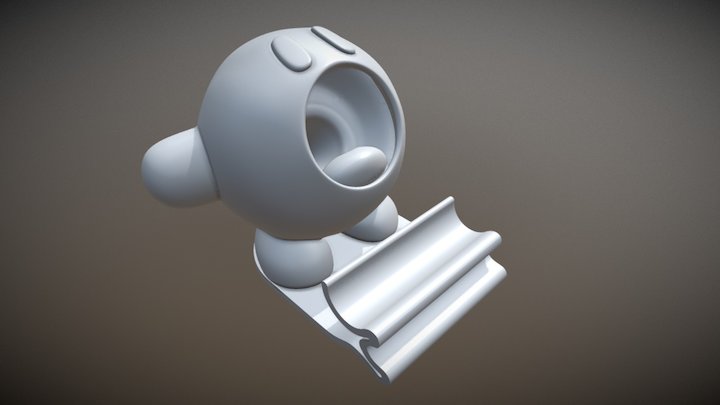 Kirby pen holder 3D Model