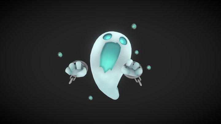 3December -Fantasy Ghost 3D Model