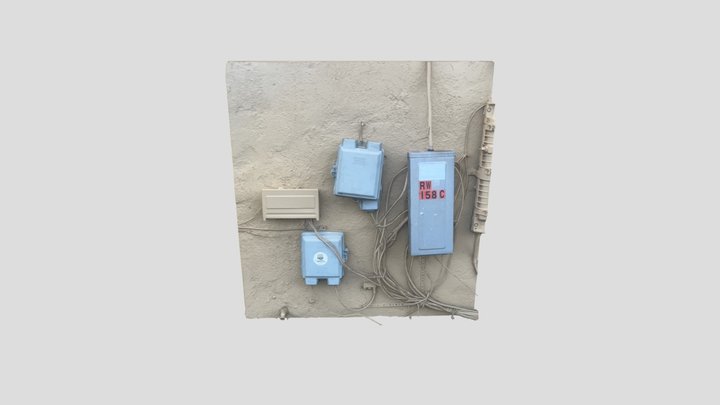 Electric Box 3D Model