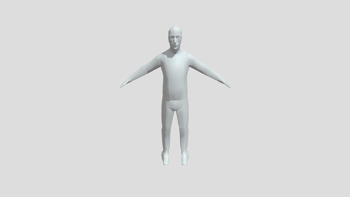 Base Character Model 3D Model