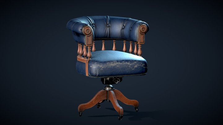 Vintage Chair 3D Model