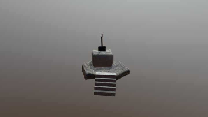 Mjölnir (TUDO TEXTURIZADO) 3D Model