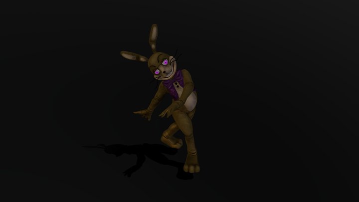 Glitchtrap FNAF VR Free 3D Model in Other 3DExport