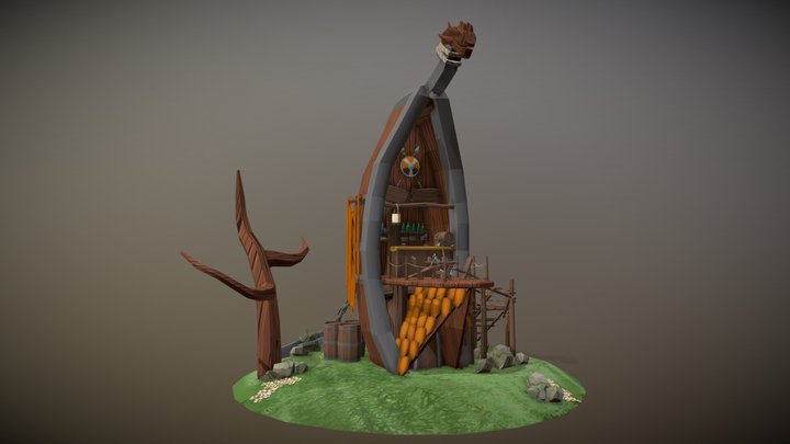 The Dragon-Keeled Foot 3D Model