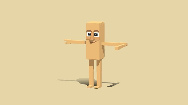 Tung Tung Sahur - Roblox 3D Model