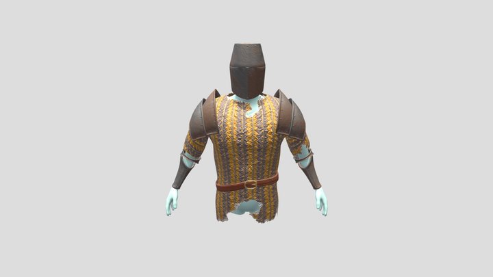 Ghost Armor 3D Model