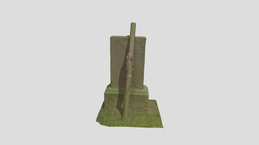 Small Gravestone Pbr Scan 06