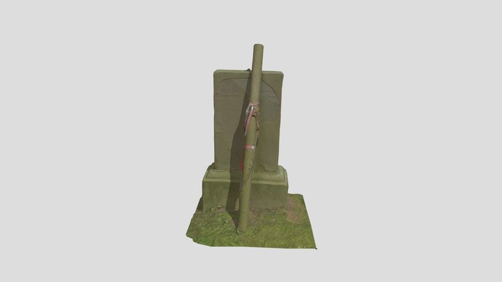 Small Gravestone Pbr Scan 06