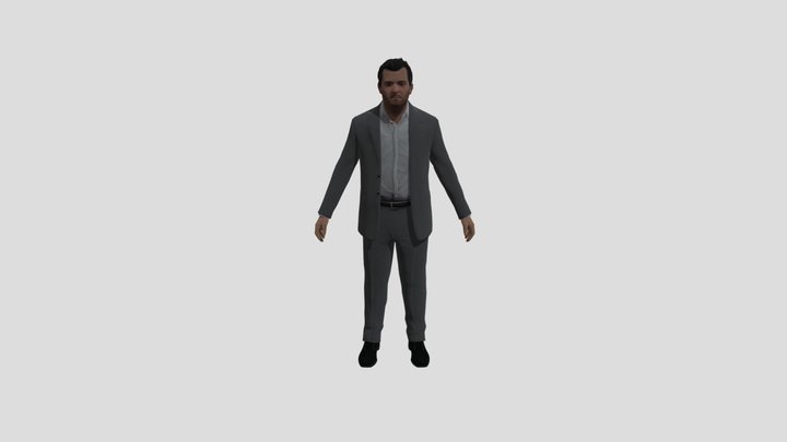 Micheal gta 5 3D Model