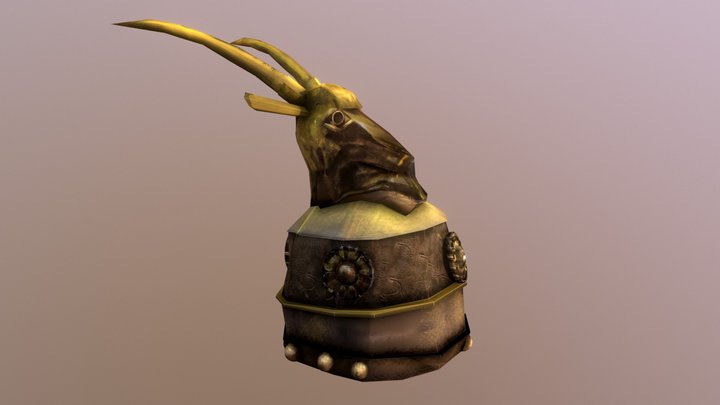 " Skenderbeg's Helmet " 3D Model