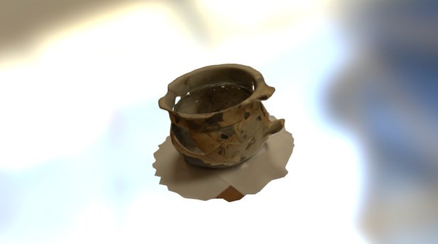 Reconstructed Delftware Pot 3D Model