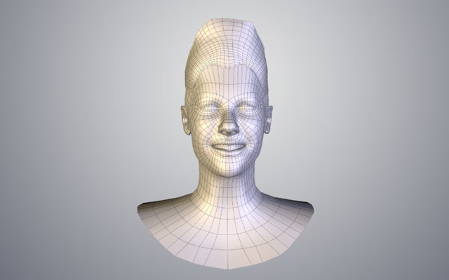 Bieber base mesh 3D Model