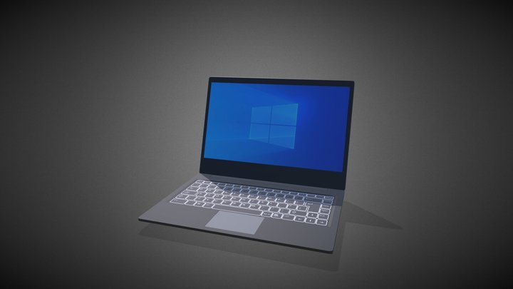 Laptop 3D Model