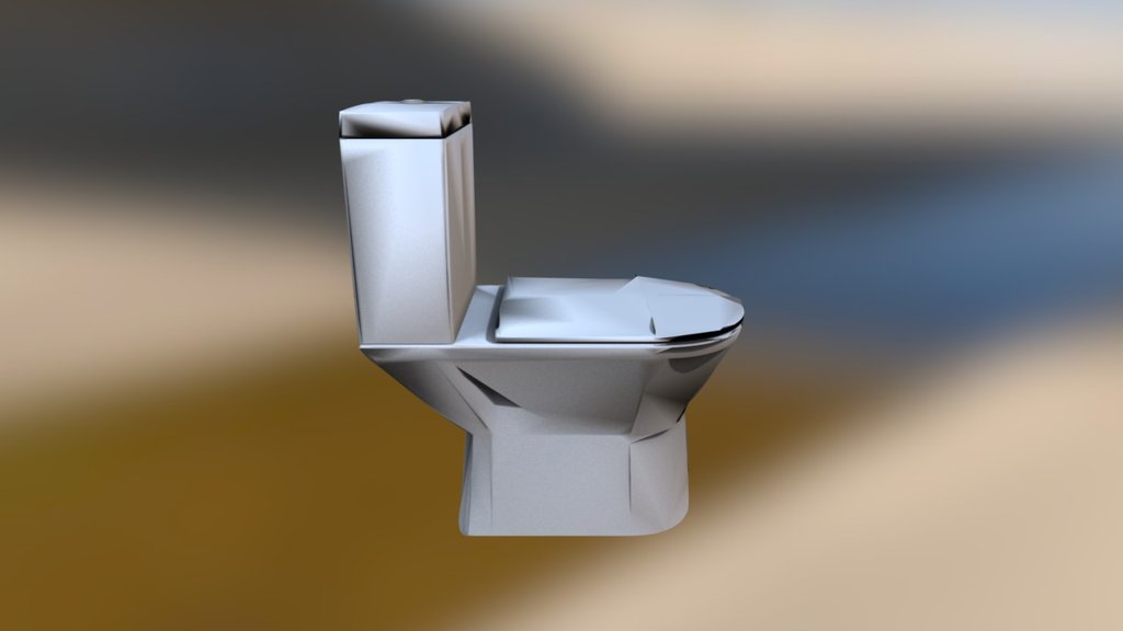 toilet - 3D model by mchau [426afc3] - Sketchfab