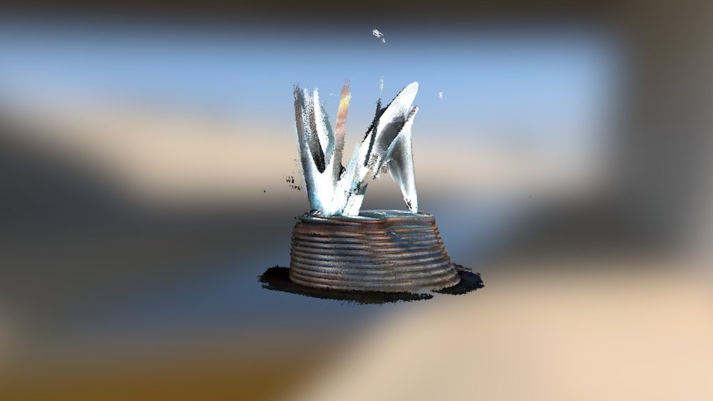 Statue Art Silver