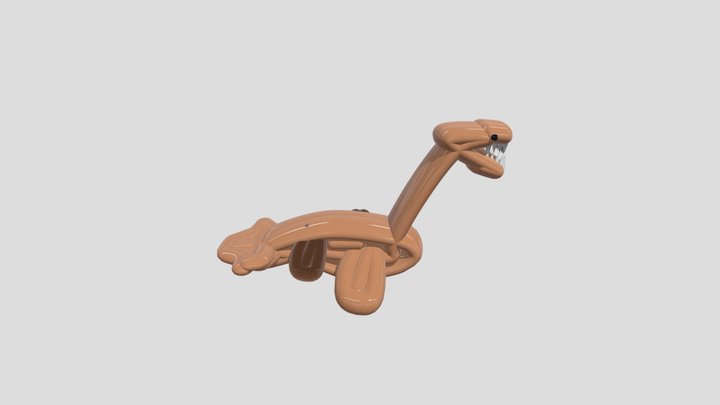 LOCH NESS MONSTER 3D 3D Model