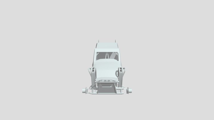 Subaru Body 3D Model