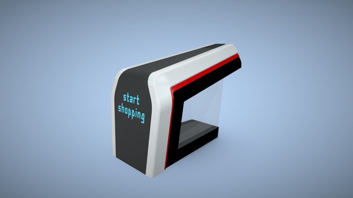 Self-driving Cart 3D Model