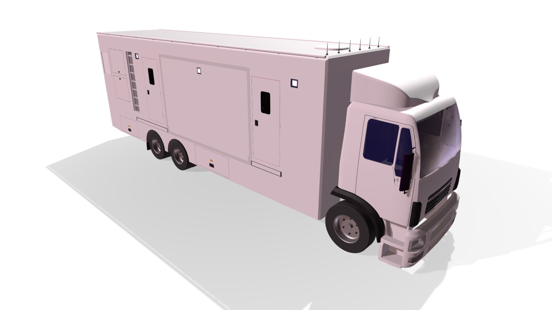 26 Ton Expanding Truck — Sketchfab embed 3D viewer