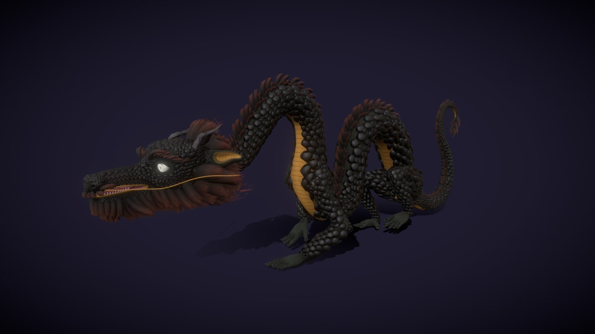 Dragon - Buy Royalty Free 3D model by sean4297 [426c755] - Sketchfab Store