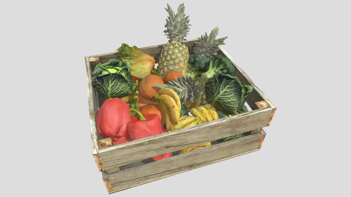 Fruit and vegetable basket – Modelo 3D gratuito STL
