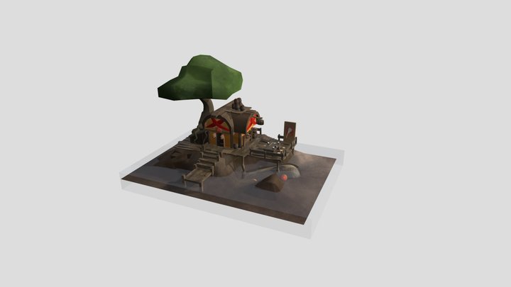 viking tavern 3D Model