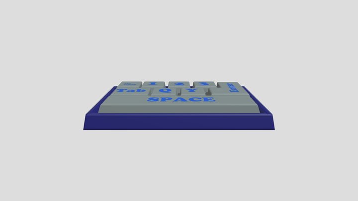 Keybord 3D Model