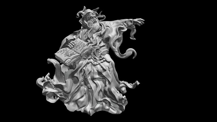 Warlock 3D Model