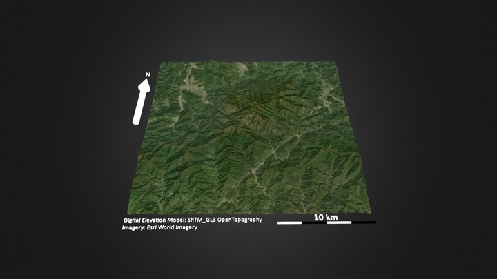 安徽黄山莲花峰 – Free 3D Model STL