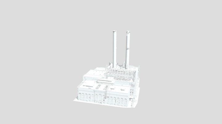 Market Street Power Plant 3D Model