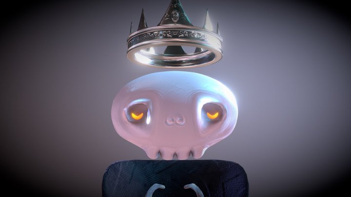 Skull King 3D Model