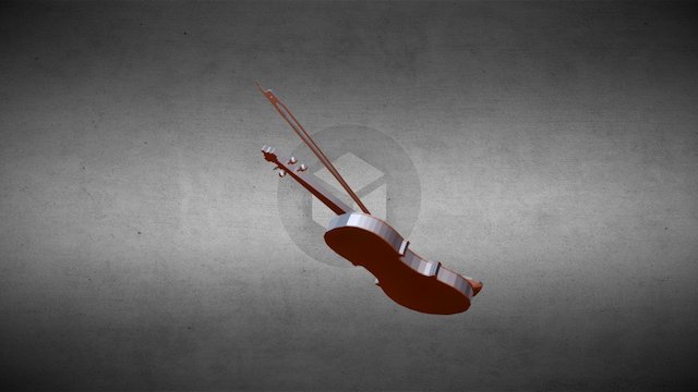 Violin 3D Model
