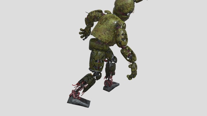 springtrap_-_fnaf_ar_special_delivery 3D Model