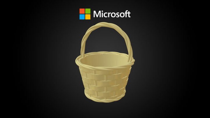 Easter Basket – Free 3D Model STL