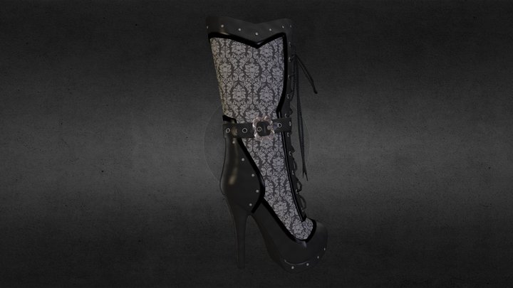Botas Boots 3D Model
